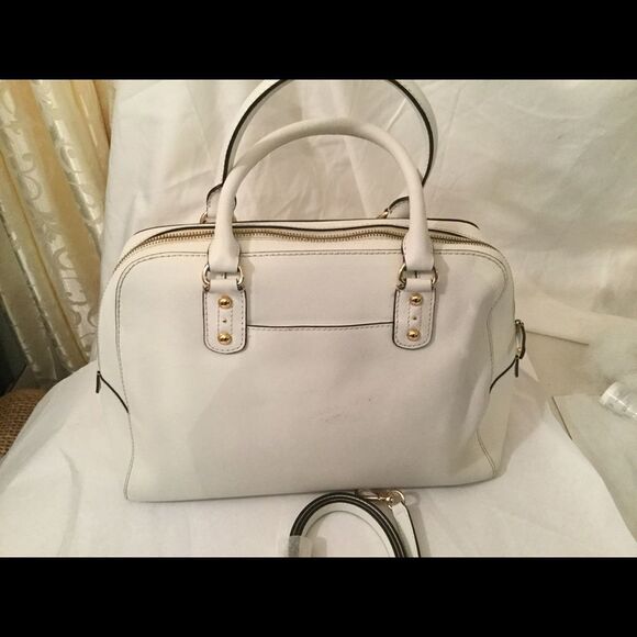 MICHAEL KORS Leather Duffle Bag shoulder handbag - Picture 4 of 12